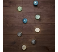 Светодиодная гирлянда-шарики NEON-NIGHT Северное сияние 3.5м 20LED прозр провод тёплый-белый 303-086