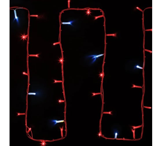 Светодиодная модульная гирлянда NEON-NIGHT Дюраплей 20м 200 LED, с эффектом мерцания 315-182
