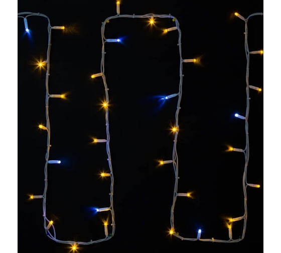 Светодиодная модульная гирлянда NEON-NIGHT Дюраплей 20м 200 LED, с эффектом мерцания 315-181