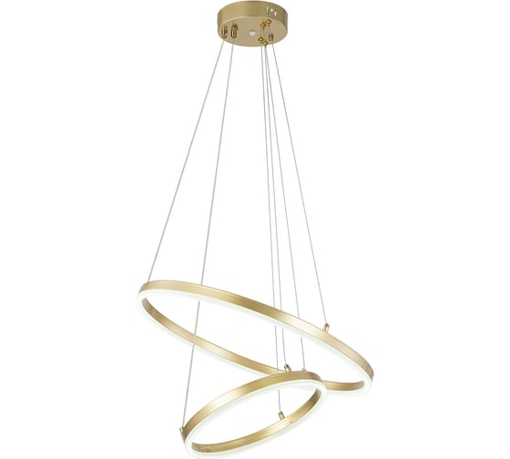 Подвесной светильник ESCADA 10254/2 LED*66W Gold APP 10254/2LED Gold APP