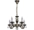 Люстра MW LIGHT 371012405 Аврора 5*60W E14 220 V 1