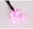 Светодиодная гирлянда NEON-NIGHT Цветы Сакуры 8 режимов, 7м, 50 LED, тёмно-зелёный провод, розовый 303-038 6