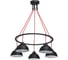 Люстра MW LIGHT 696010405 Формула 5*40W E27 220 V 1
