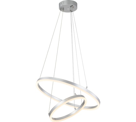 Подвесной светильник ESCADA 10254/2 LED*66W Silver APP 10254/2LED Silver APP