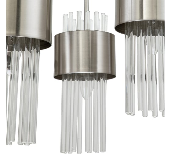 Подвесной светильник ESCADA E14*40W Satin nickel 656/6PL