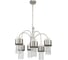 Подвесной светильник ESCADA E14*40W Satin nickel 656/6PL 2