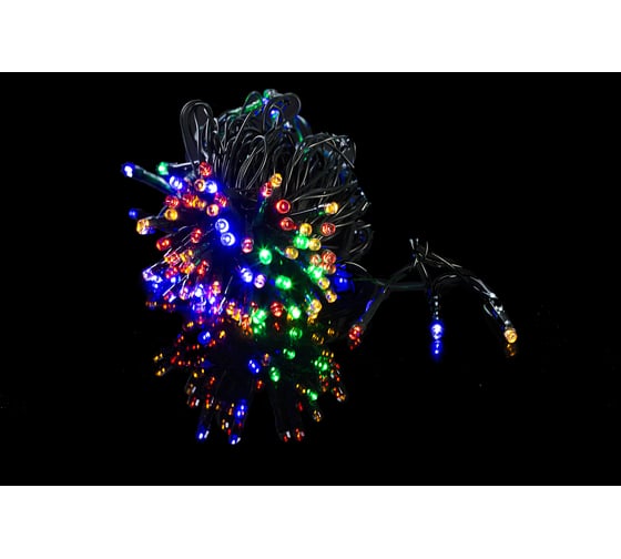 Декоративная гирлянда СТАРТ 100led 220v 8 реж 4м нить 14874