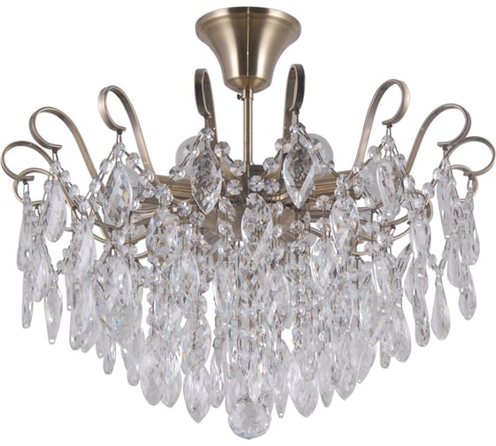 Потолочный светильник ESCADA E14*40W Antique brass 664/8P