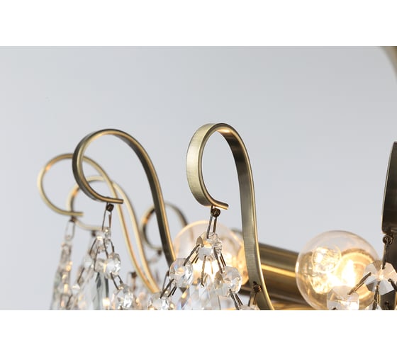 Потолочный светильник ESCADA E14*40W Antique brass 664/8P
