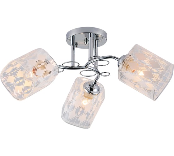 Потолочный светильник ESCADA E27*40W Chrome 1106/3PL