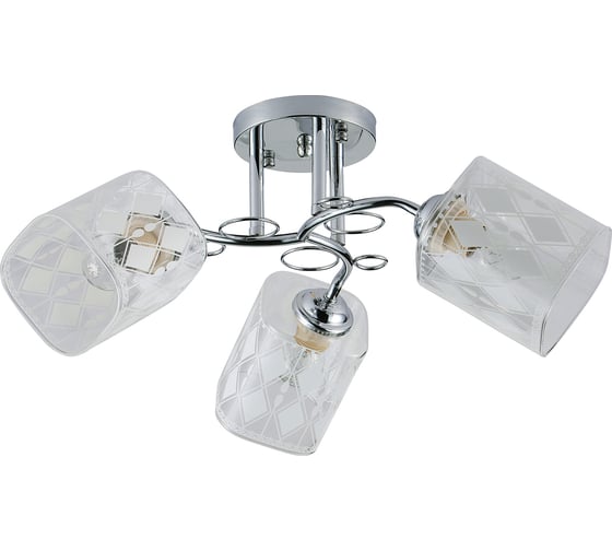 Потолочный светильник ESCADA E27*40W Chrome 1106/3PL