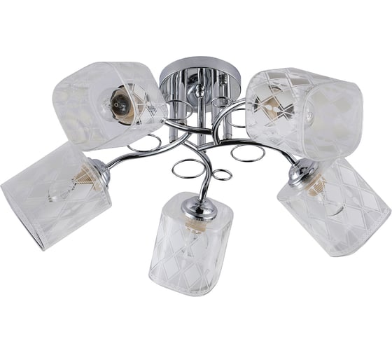 Потолочный светильник ESCADA E27*40W Chrome 1106/5PL