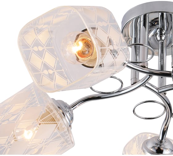 Потолочный светильник ESCADA E27*40W Chrome 1106/5PL