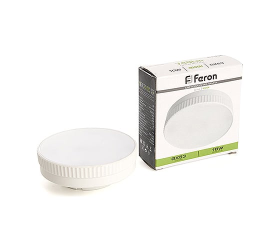Светодиодная лампа FERON (10W) 230V GX53 4000K, LB-345 41399