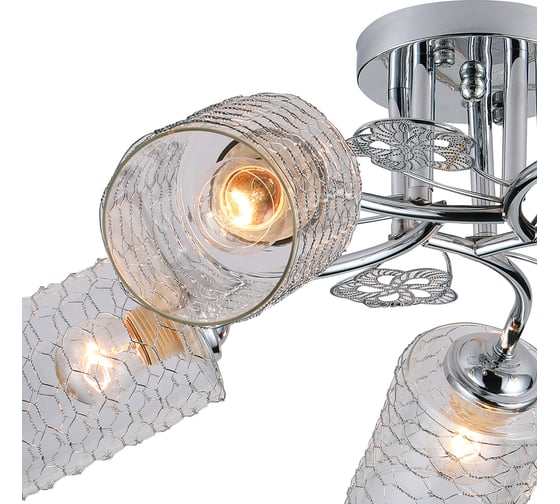 Потолочный светильник ESCADA E27*40W Chrome 1113/5PL