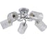 Потолочный светильник ESCADA E27*40W Chrome 1113/5PL 2