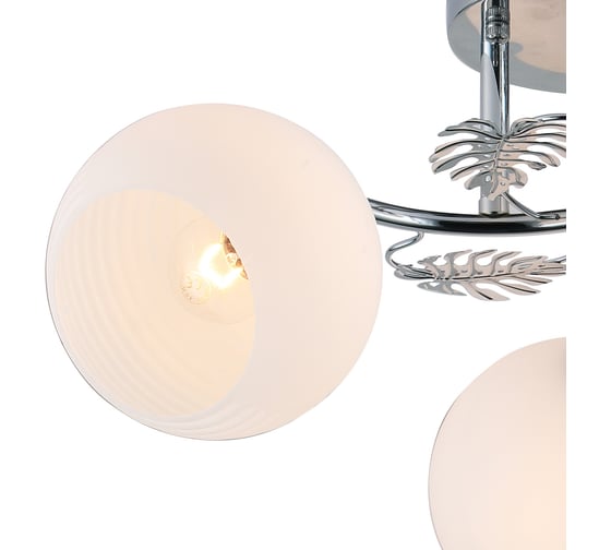 Потолочный светильник ESCADA E27*40W Chrome 1119/3PL