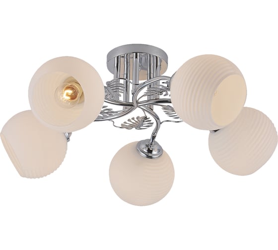 Потолочный светильник ESCADA E27*40W Chrome 1119/5PL