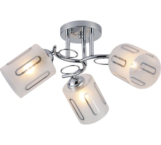 Потолочный светильник ESCADA E27*40W Chrome 1120/3PL 1
