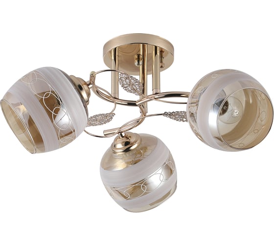 Потолочный светильник ESCADA E27*40W Gold 1110/3PL