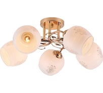 Потолочный светильник ESCADA E27*40W Gold 1121/5PL