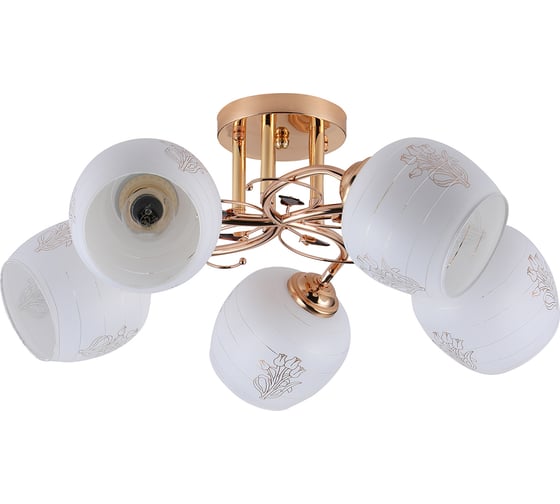 Потолочный светильник ESCADA E27*40W Gold 1121/5PL