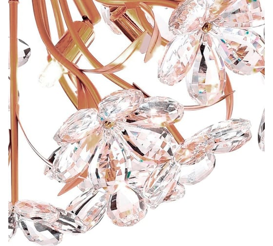 Потолочный светильник ESCADA Fleur G9*40W D550 Gold 465/8PL