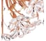 Потолочный светильник ESCADA Fleur G9*40W D550 Gold 465/8PL 2