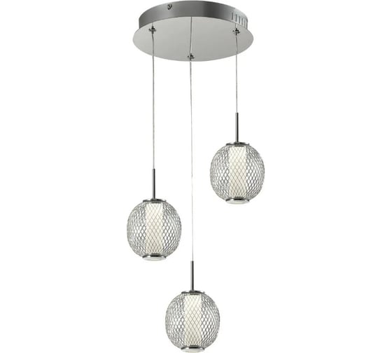 Подвесной светильник ESCADA 10249/3 LED*15W Chrome 10249/3LED
