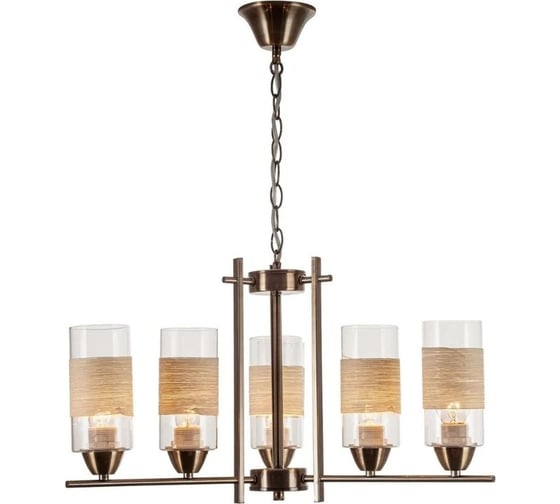 Подвесной светильник ESCADA E27*60W D610 Antique Brass 572/6