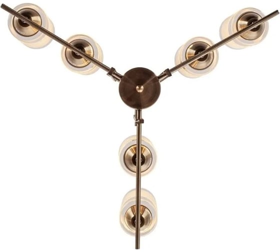 Подвесной светильник ESCADA E27*60W D610 Antique Brass 572/6