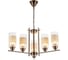 Подвесной светильник ESCADA E27*60W D610 Antique Brass 572/6 2