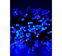 Светодиодная гирлянда Магия праздника "ФЕЙЕРВЕРК", 5 мм., 200 LED, синий, 2м, 8 режимов MAG-G073-200