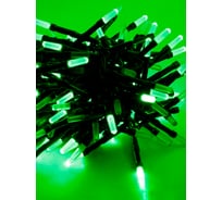 Светодиодная гирлянда Магия праздника "ФЕЙЕРВЕРК", 5 мм., 200 LED, зеленый, 2м, 8 режимов MAG-G071-200