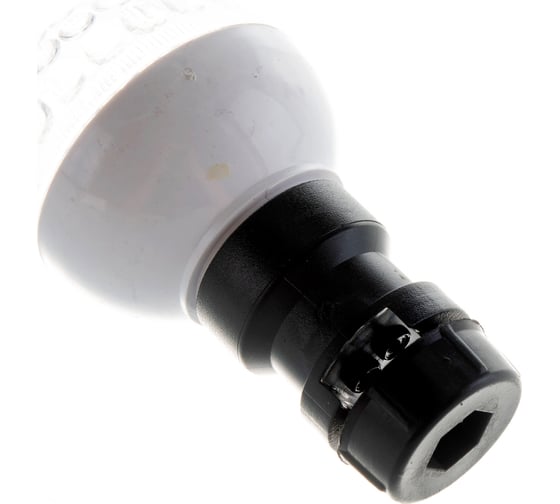 Светодиодная лампа-строб NEON-NIGHT диаметр 50мм, 6 LED, с патроном, тёплый-белый 405-155