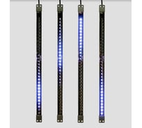 Светодиодная тающая сосулька NEON-NIGHT 50см, 64 LED, корпус черного цвета, без комплекта для подключения 256-124