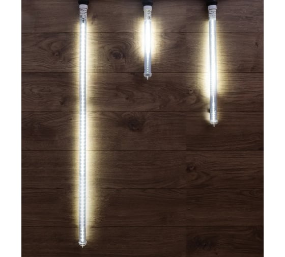 Светодиодная тающая сосулька NEON-NIGHT E27, 50см, 96 LED, цвет свечения: белый 256-162
