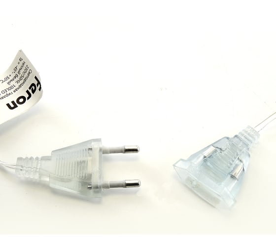 Светодиодная гирлянда FERON cl29 бахрома звезды 3x1м + 3м 230v мультиколор, статичная, c питанием от сети, прозрачный шнур, 48615