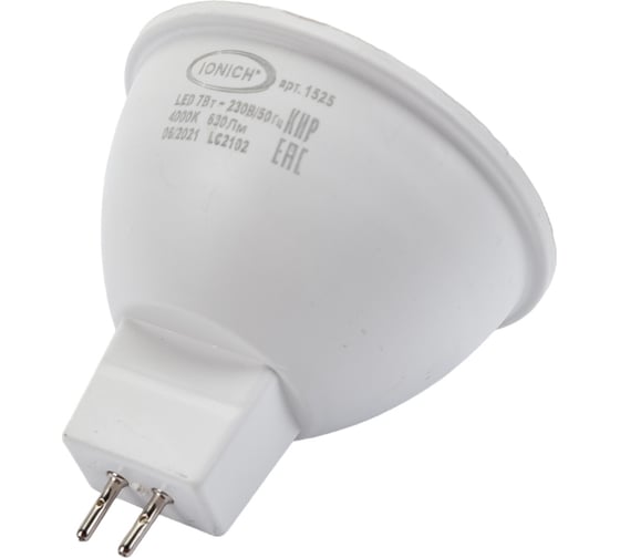 Светодиодная лампа IONICH акцентное освещение ILED-SMD2835-JCDR-7-630-230-4-GU5.3 0173 1525