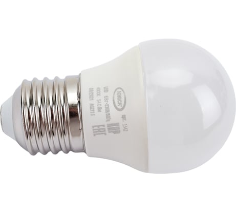 Светодиодная лампа IONICH декоративное освещение ILED-SMD2835-G45-6-540-230-4-E27 0158 1542