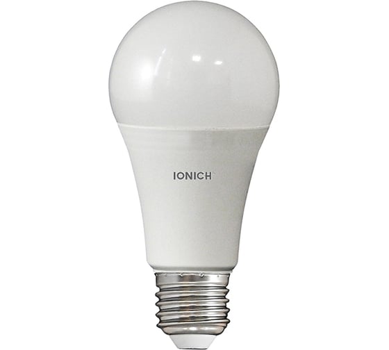 Светодиодная лампа IONICH общего назначения ILED-SMD2835-A60-14-1100-230-4-E27 0153 1623