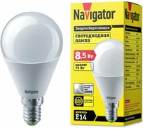Светодиодная лампа Navigator 61 334 NLL-G45-8.5-230-4К-E14 61334