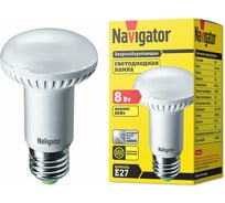 Светодиодная лампа Navigator 94 138 NLL-R63-8-230-4K-E27 8Вт 4000К 94138