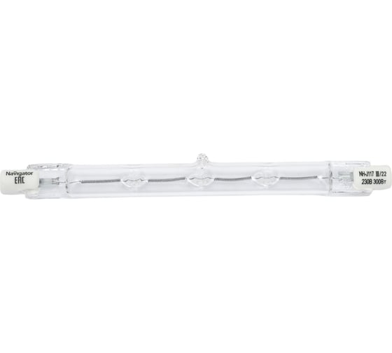Галогенная лампа Navigator 94 220 J117мм 300Вт линейная R7s 2900К 230В 2000h 94220