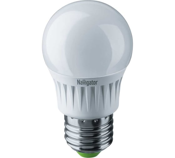 Светодиодная лампа Navigator 94 469 NLL-G45-7-230-4K-E27 7Вт шар 4000К 176-264В 94469 1
