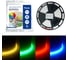 Светодиодная лента FERON 120smd(4040)/м 14.4вт/м 24v 5000x13x13мм rgb, ip68, неоновая ls551 , 48731 1