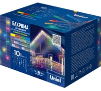 Светодиодная бахрома Uniel ULD-B10005-480/TTK MULTI IP44 UL-00010875