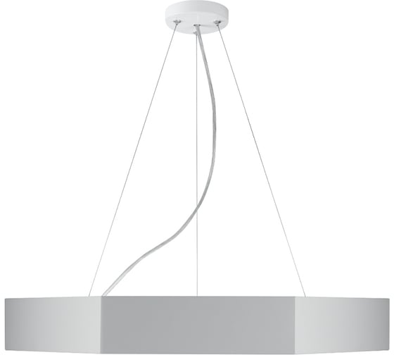 Светильник LED ЭРА Geometria Hexagon SPO124W40K051 51Вт, 4000К, 800х800х80, белый, подвесной, драйвер внутренний Б0058882