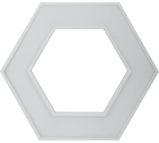 Светильник LED ЭРА Geometria Hexagon SPO124W40K051 51Вт, 4000К, 800х800х80, белый, подвесной, драйвер внутренний Б0058882