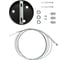 Светильник LED ЭРА Geometria Ring SPO132B40K088 88Вт, 4000К, 800х800х80, черный, подвесной, драйвер внутри Б0058901 5